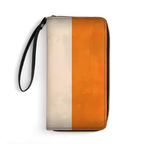 Kartenetui Irische Flagge Reißverschluss Geldbörse Niedliche Tragbare Brieftasche Kreative Handtaschen Für Freundin, Tochter, Freund von Generic