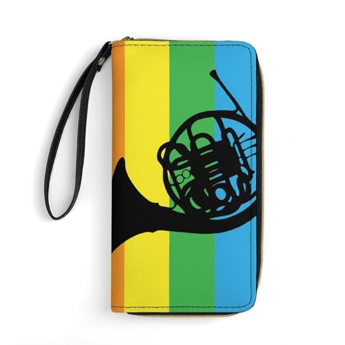 Kartenetui Regenbogen-Waldhorn Tragbare Brieftasche Tragbare Portmonee Niedliche Portemonnaie Für Tochter, Freund, Mutter von Generic