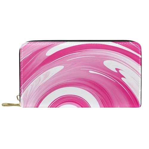 Kartenetui Rosa Textur Abstrakter Marmor Tragbare Brieftasche Lustige Handtaschen Kreative Wallet Für Frauen, Mutter, Freund von Generic