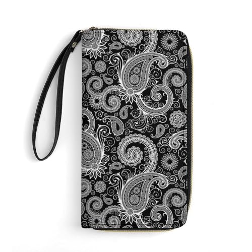 Kartenetui Schwarz Und Muster Geldtasche Lustige Kleine Münzbörse Vintage Handtaschen Für Mädchen, Kinder, Mutter von Generic