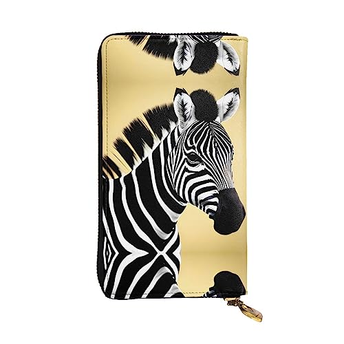 Kartenetui Schwarz- Und Zebradruck Geldbörse Kreative Geldtasche Retro Tragbare Brieftasche Für Lehrer, Mutter, Freundin von Generic