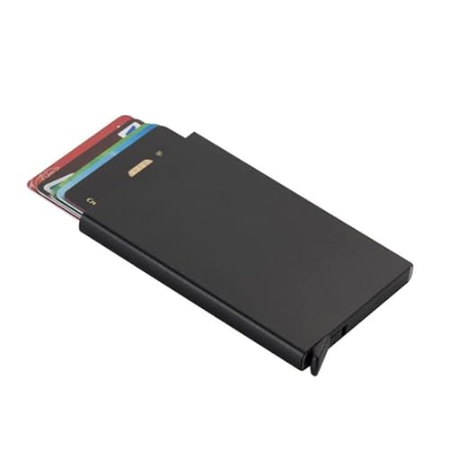 RFID Blocker Kartenetui Kartenhalter Aluminiumlegierung Kartenetui Schutz Anti-Diebstahl Slim von Generic