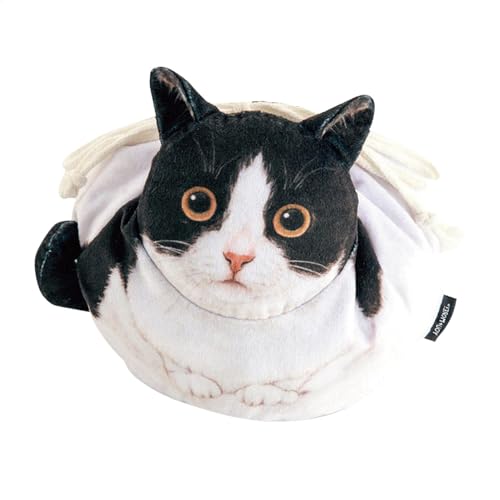 Katzen-Kosmetiktasche – Make-up-Tasche Für Frauen, Katzen-Make-up-Tasche Mit Bezauberndem Design | Make-up-Reisetaschen-Organizer, Weich, Tragbar Für von Generic