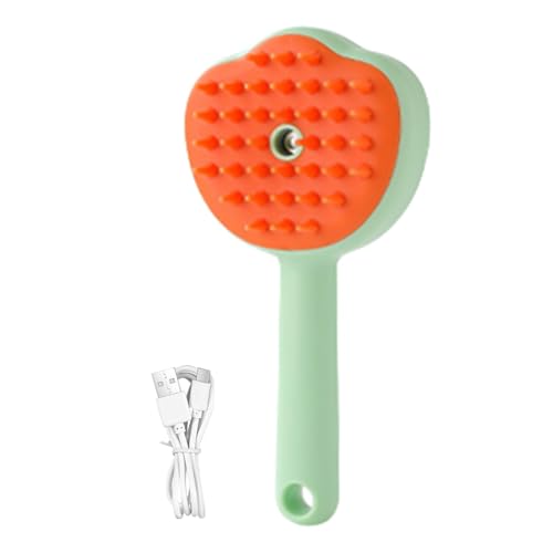 Katzendampfbürste | Multifunktionale Haustierbürste - Haustier Spray Haar Kamm, Tierhaarentfernung Kamm, Katzenhaarbürste, Massage Fellpflege Bürste für Katzen Hunde von Generic