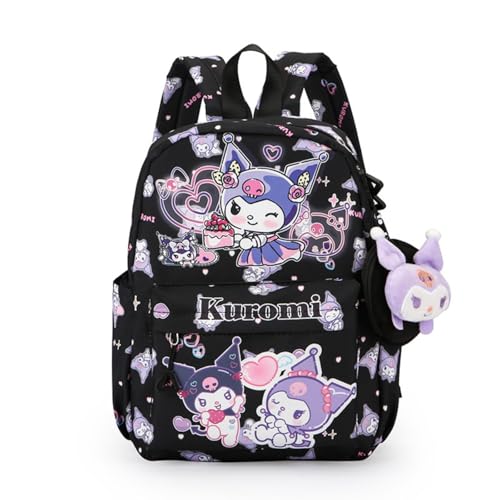 Kawaii Neue Kinder-Schultasche, ultraleichte hochwertige Exquisite Puppen-Kindergarten-Rucksäcke,Schwarz,Large Kawaii Neue Kinder-Schultasche, ultraleichte hochwertige Exquisite Puppen-Kindergarten-Rucksäcke,Schwarz,Large von Generic