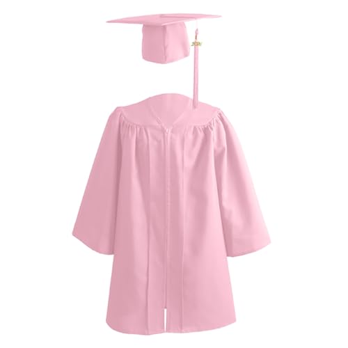 Kinder Abschlusskleid Cap Set mit 2024 Quaste Kinder Abschluss Talar mit Doktorhut,Kindergarten Vorschule Abschlussfeier Graduation Cap Gown Abschlussfeier Anzug für Jungen und Mädchen Kinder Abschlusskleid Cap Set mit 2024 Quaste Kinder Abschluss Talar mit Doktorhut,Kindergarten Vorschule Abschlussfeier Graduation Cap Gown Abschlussfeier Anzug für Jungen und Mädchen von Generic