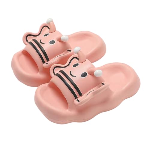 Kinder Badelatschen Mädchen Badeschlappen Mädchen Jungen Lustige Große Augen Druck Slippers Strand Hausschuhe Weiche Dicke Sohle rutschfest Schlappen für Drinnen und Draußen von Generic