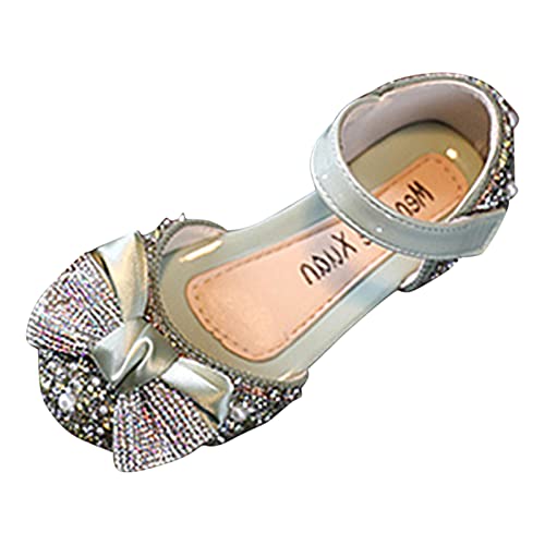 Kinder Boots Junge Mode Frühling und Sommer Kinder Tanzschuhe Mädchen Kleid Show Prinzessin Schuhe Perle Strass Bowknot Hook Loop Winterstiefel 37 Jungen von Generic