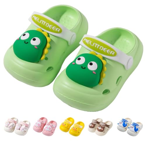 Kinder Clogs Pantoletten Hausschuhe Gartenschuhe Mädchen Strand Sandalen Slip on Badeschuhe Gummi Gartenclogs Badelatschen Jungen Mädchen Schuhe Schlapfen Mädchen von Generic