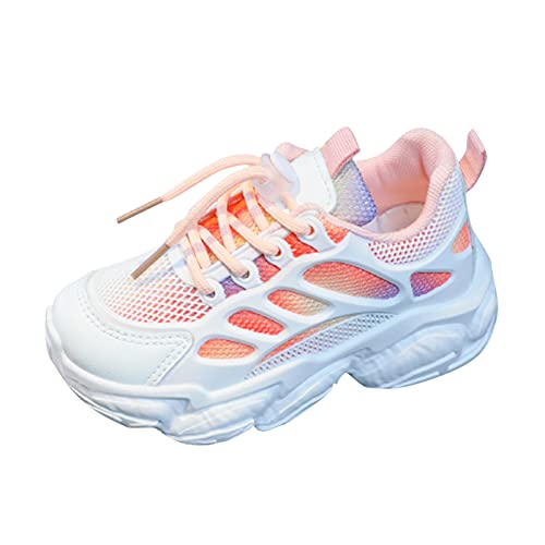 Kinder Jungen Schuhe rutschfeste Weiche Sohle Atmungsaktive Mesh Weiche Sohle Leders Sportliche Sportschuhe Freizeitschuhe Baby Turnschuhe Schuhe Bequem Niedlicher Mode Kinder von Generic