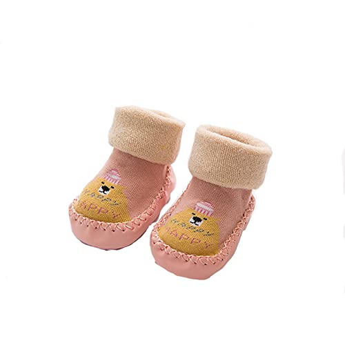 Kinder Plüsch Winter Hausschuhe- Pantoffeln Flauschig Mädchen Junge slippers Kindergarten hallenschuhe Rutschfeste kinderschuhe Kleinkind Kuschelschuhe Warm Winterschuhe von Generic