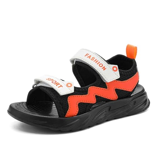 Kinder Sandalen Jungen Leicht Freien Sportsandalen Hiking Sommer Outdoorschuhe Barfuss Casual Sportsandalen Verstellbare Schnalle Sandals Kinder Sandalen Jungen Leicht Freien Sportsandalen Hiking Sommer Outdoorschuhe Barfuss Casual Sportsandalen Verstellbare Schnalle Sandals von Generic
