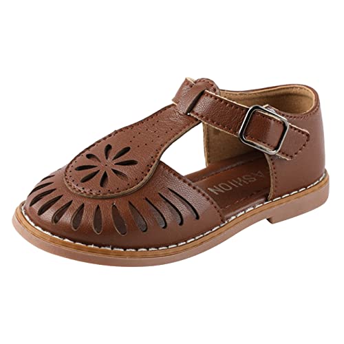 Kinder Sandalen Mode Baby Open Toe Prinzessin Schuhe Weich besohlte ausgeschnittene Strandsandalen Kinderschuhe 2 Jahre Jungen von Generic