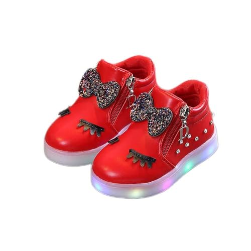 Kinder Schuhe Für Mädchen Elegant - Turnschuhe Mädchen Outdoor Sneaker Mit Bowknot Lauflernschuhe Strass Glitzer Wanderschuhe Weichen Kinderschuhe Baby Sportschuhe Wasserfest Sommerschuhe-Schuhe von Generic