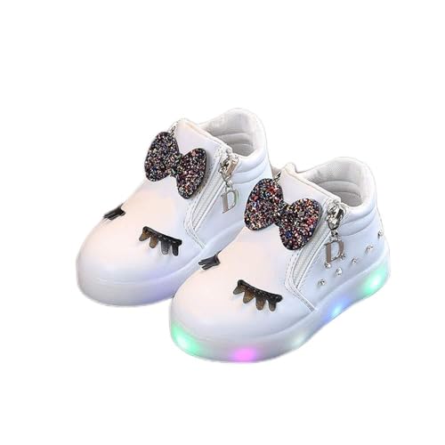 Kinder Schuhe Für Mädchen Elegant - Turnschuhe Mädchen Outdoor Sneaker Mit Bowknot Lauflernschuhe Strass Glitzer Wanderschuhe Weichen Kinderschuhe Baby Sportschuhe Wasserfest Sommerschuhe-Schuhe von Generic