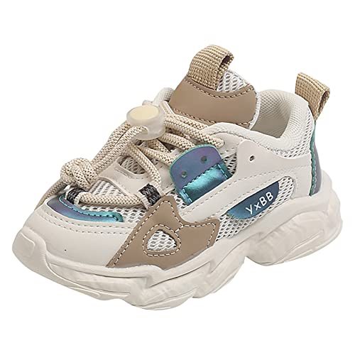 Kinder Sneakers Mädchen, Kawaii Walkingschuhe Mädchen Atmungsaktiv Sportschuhe Freizeitschuhe Flach rutschfeste Laufschuhe Outdoor Wanderschuhe Shoes Bequem Turnschuhe Einzelschuhe von Generic