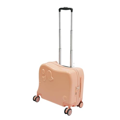 Kinder-Trolley-Tasche – lustige Reiseausrüstung, leichtes Rollgepäck, niedlicher Cartoon-Trolleyrucksack, Kinderkoffer- , langlebige Reisetasche für und Mädchen, ideal für Schule und Urlaub von Generic