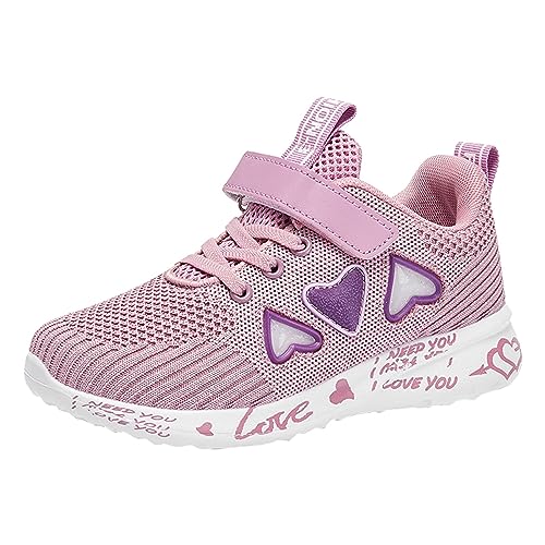Kinderschuhe Mädchen Sneaker - Turnschuhe Mädchen Outdoor Freizeitschuhe Leichte Sportschuhe Weichen Sohlen Lauflernschuhe rutschfeste Trainingsschuhe Atmungsaktive Joggingschuhe-Mädchenschuhe Kinderschuhe Mädchen Sneaker - Turnschuhe Mädchen Outdoor Freizeitschuhe Leichte Sportschuhe Weichen Sohlen Lauflernschuhe rutschfeste Trainingsschuhe Atmungsaktive Joggingschuhe-Mädchenschuhe von Generic