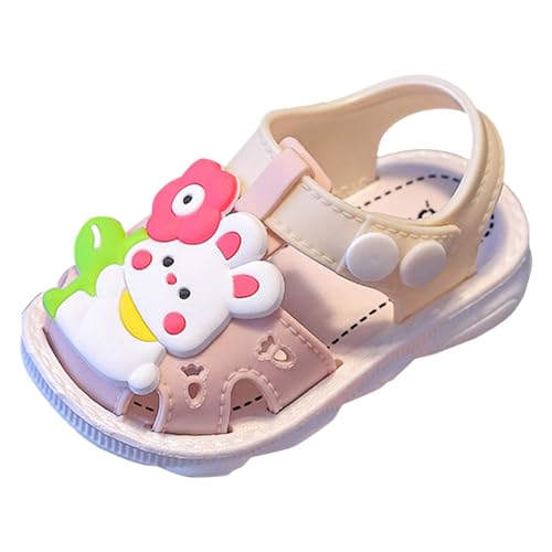 Kinderschuhe bequeme flache Sandalen modische Zehenbedeckung Kinder- Kleinkindschuhe Strandsandalen Erste Schuhe Baby Junge von Generic
