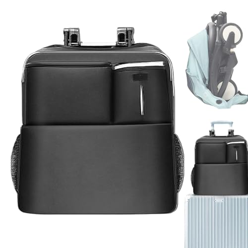 Kinderwagen -Reisetasche, Gate Check Kinderbeutel, Tragbarer Torprüfbeutel, Kindersicherheits -Autositzzubehör, Faltbare Autositzreisen Mit Rucksackgurten Für Frauen Männer von Generic
