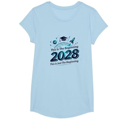 Klasse 2028: Das ist erst der Anfang T-Shirt, Girls, Himmelblau, XS Klasse 2028: Das ist erst der Anfang T-Shirt, Girls, Himmelblau, XS von Generic