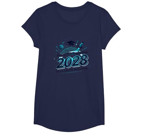 Klasse 2028: Das ist erst der Anfang T-Shirt, Girls, Marineblau, XS von Generic