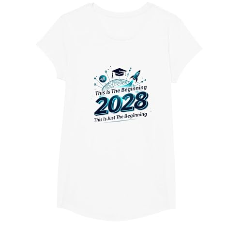 Klasse 2028: Das ist erst der Anfang T-Shirt, Girls, Weiß, XS von Generic