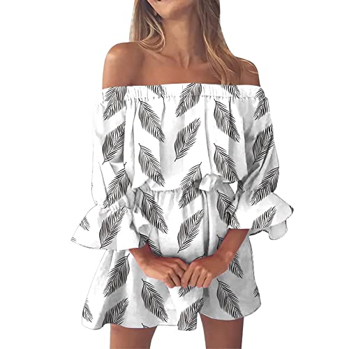 Kleider Damen Sommer Freizeit Kleid Wickelkleid Italienische Lang Sommerkleid Sommerkleider Elegant Strandkleider Strandkleid Hemdblusenkleid Boho Kleidung Leicht Und Luftig Summer Dress von Generic