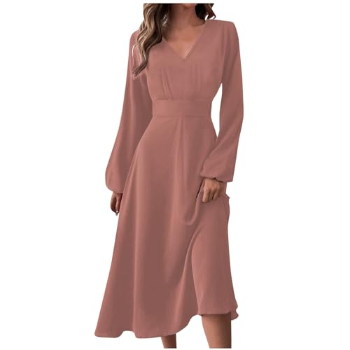 Kleider Damen Sommer Tunika Kleid Tunikakleid Damen Kleid Langarm Damen Tunika Kleid Damen Sommer Gelbe Kleider Damen Tüllkleid Sommerkleid Damen Knielang Spaghettiträger Minikleid Schicke von Generic