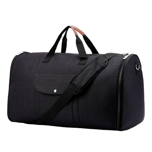 Kleidungsstück Duffle - Wasserdicht 2 In 1 Reise -Reisetasche | Faltbarer Reisetasche Mit Reisebeutel, Lang Anhaltende Leistung Für Männer, Flughafen Check-in-Gepäck Mit Geprüften Taschen Cabrio von Generic