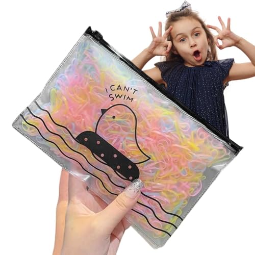 Kleine Haargummis | flexible und langlebige Haargummis zum Binden von Dokumenten, Flechten von Haaren, Hochzeitsfrisuren und Haaren von Generic