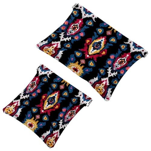 Kleine Kosmetiktasche im Taschenformat, Reise-Make-up-Tasche für Reisen, ohne Reißverschluss, Mini-Make-up-Tasche mit automatischem Verschluss, für Frauen und Mädchen, Raumästhetik Sternennebel,, von Generic