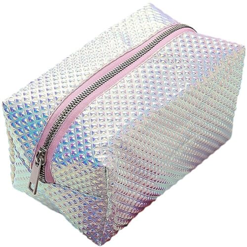 Kleine Make -up -Beutel Pu Leder Tragbare Make -up -Tasche Mini Damen Reißverschlussbeutel wasserdichte Multifunktionale Aufbewahrungstasche Für Frauen Mädchen von Generic