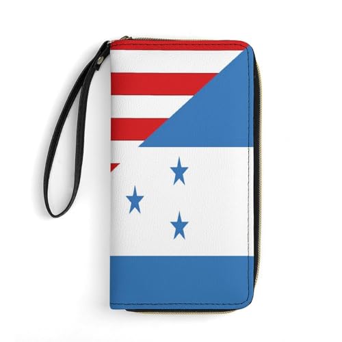 Kleine Münzbörse Amerika Honduras Flagge Verschluss Geldbörsen Vintage Handtaschen Nette Portmonee Für Frauen, Mutter, Lehrer von Generic