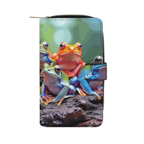Kleine Münzbörse Froschstein Verschluss Geldbörsen Tragbare Geldtasche Vintage Kartenetui Für Mutter, Frauen, Mädchen von Generic