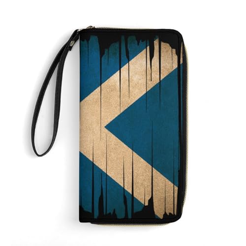 Kleine Münzbörse Vintage Schottland Schottische Flagge Tragbare Brieftasche Printmotiv Handtaschen Kreative Brieftasche Für Freundin, Mutter, Lehrer von Generic