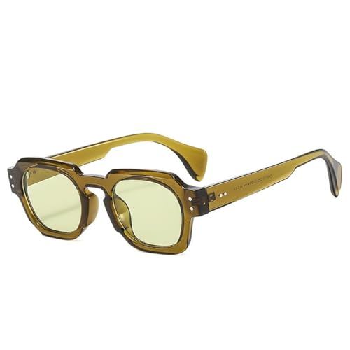 Kleine Rahmen Herren Outdoor Sonnenbrille Urlaub Damen Pendler Sonnenbrille(Green) von Generic