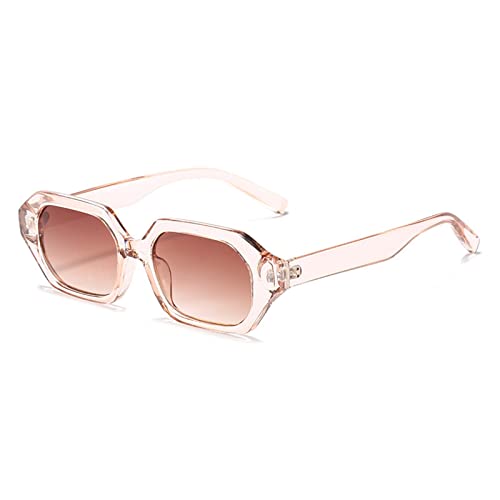 Kleine Rahmen Herren Sport Sonnenbrille Urlaub Autofahren Damen Shopping Sonnenbrille(Orange) von Generic