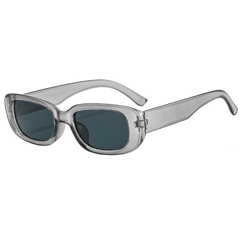Kleine Rahmen Männer Sonnenbrille Urlaub Im Freien Frauen Party Sonnenbrille(Gray) von Generic