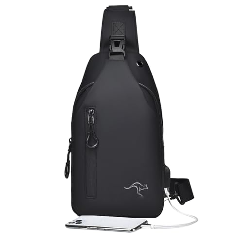 Kleine Umhängetasche, Rucksack mit Schultergurt für den Alltag - kleine lässige Umhängetasche für den Alltag | Leichter Brustbeutel für Telefon, wasserdichte Trekkingbeutel für Kopfhörer, Spezies von Generic
