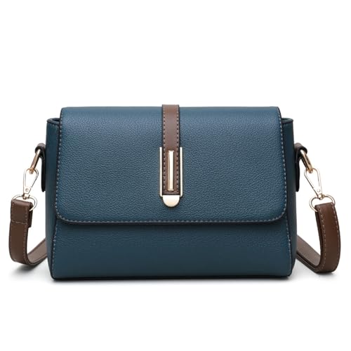 Kleine Umhängetasche für Damen, Modische Umhängetasche aus PU-Leder, Locker, Multifunktional Zum Wandern (Freie Größe) von Generic