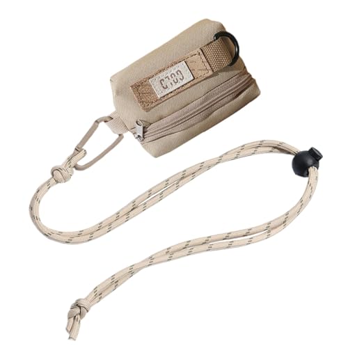 Kleine Umhängetasche – multifunktionale Geldbörse, lässige Tasche für Münzen | modische Kopfhörer-Handtasche zum Wandern, kaki, Se référer au descriptif, Siehe Beschreibung von Generic