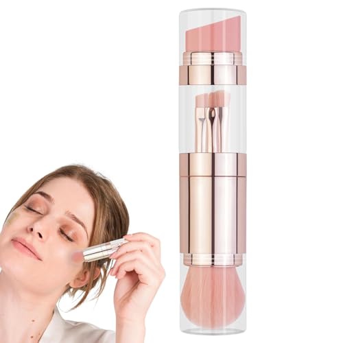 Kleines Make Up Pinsel Set Make Up Pinsel Sets für Frauen | Tragbare Multifunktions Blush Augenbrauenbürste Set | Foundation Powder Concealers Eye Shadows Applikator für Frauen von Generic