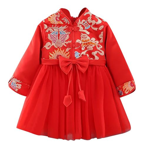 Kleinkind Kinder Baby Mädchen Kinder Fee Kleider Für Chinesisches Neujahr Fleece Gefüttert Warme Prinzessin Kleider Stickerei Tang- Leistungskostüme Strampler Mädchen Mädchen Volant Kleinkind Kinder Baby Mädchen Kinder Fee Kleider Für Chinesisches Neujahr Fleece Gefüttert Warme Prinzessin Kleider Stickerei Tang- Leistungskostüme Strampler Mädchen Mädchen Volant von Generic