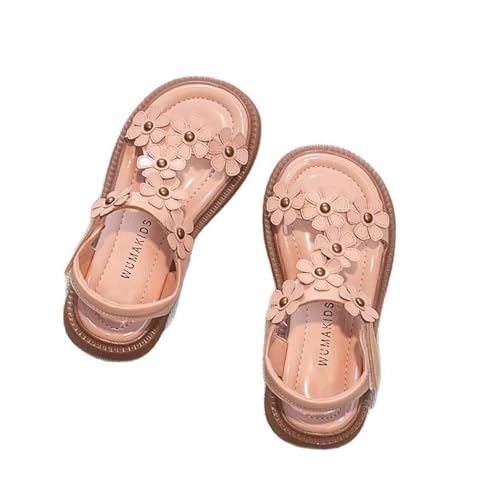 Kleinkind MäDchen Sandalen Casual Kinderschuhe Mode Perle Schleife Design Prinzessin Schuhe Hohl Aus Flip Flops Weichen Sohlen Kinder von Generic