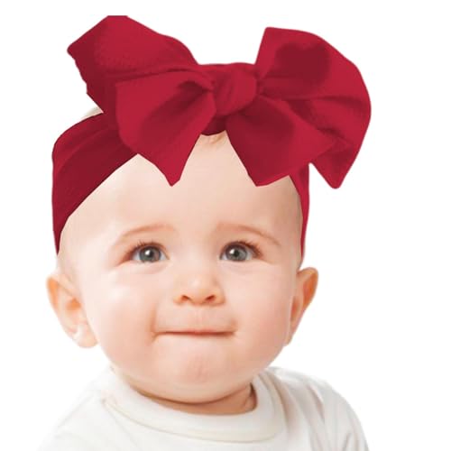 Knoten-Stirnband für Kleinkinder – elastische Haarschleifen, weiche Haarbänder | Elastisches Kinder-Haarschleifenband, weiche Stirnband-Haarbänder für kleine Mädchen, Kleinkinder, Kinder, Geburtstage, von Generic