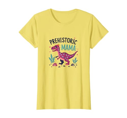 Königin der Dinosaurier: Verspielte prähistorische Ermächtigung T-Shirt, Damen, Gelb, S von Generic