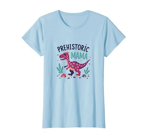 Königin der Dinosaurier: Verspielte prähistorische Ermächtigung T-Shirt, Damen, Himmelblau, 3XL von Generic