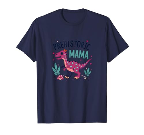 Königin der Dinosaurier: Verspielte prähistorische Ermächtigung T-Shirt, Herren, Marineblau, L von Generic