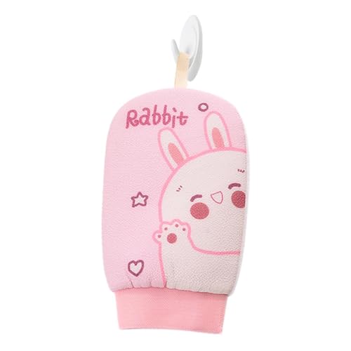 Körperpeeling: doppelseitige Handschuhe, Cartoon-Badetuch, leistungsstarker Waschhandschuh zur Dekontamination und Schlammreiben, für Männer und Frauen, Haushaltsbadetuch von Generic